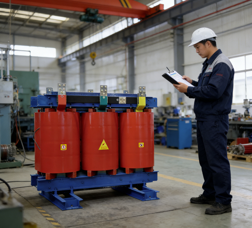 Three Phase Epoxy Resin Cast Dry Type Distribution Transformer | Energy Efficient & Low Noise | Custom Voltage 10kV-35kV