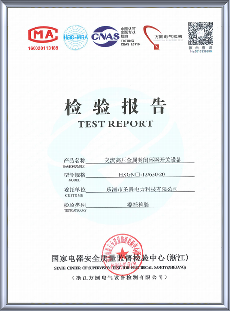 TEST REPORT