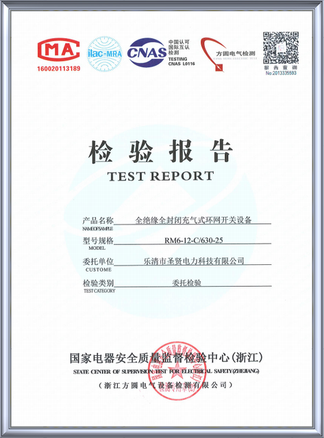 TEST REPORT