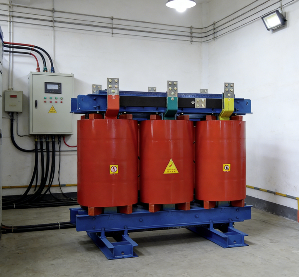 Three Phase Epoxy Resin Cast Dry Type Distribution Transformer | Energy Efficient & Low Noise | Custom Voltage 10kV-35kV