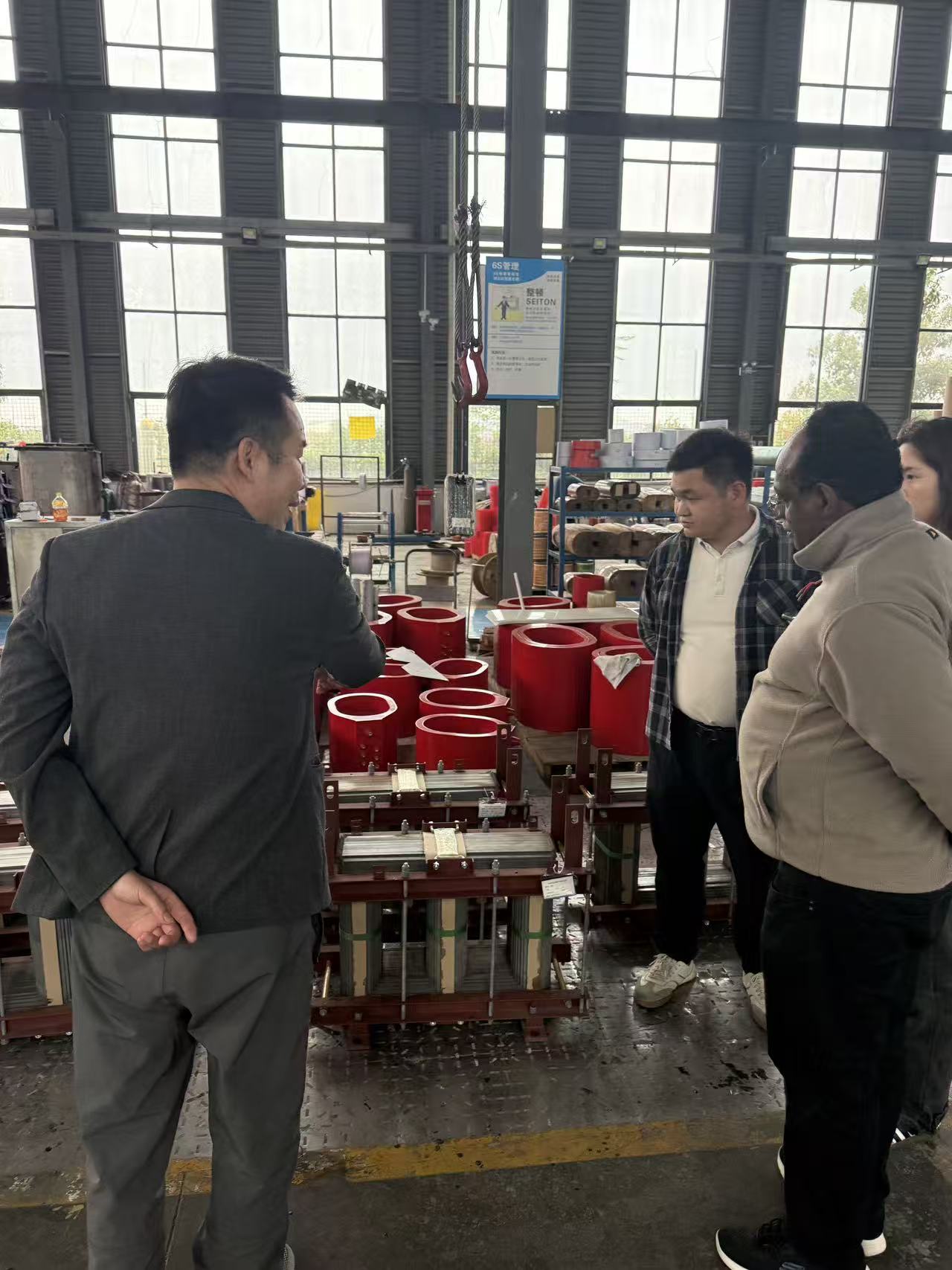 We are visiting the transformer production site..jpg