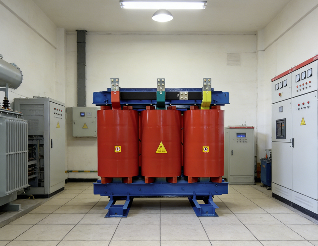 Three Phase Epoxy Resin Cast Dry Type Distribution Transformer | Energy Efficient & Low Noise | Custom Voltage 10kV-35kV