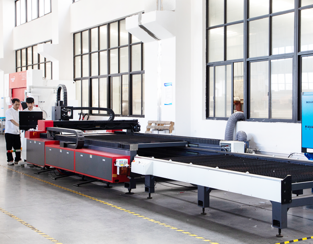 Power distribution equipment workshop