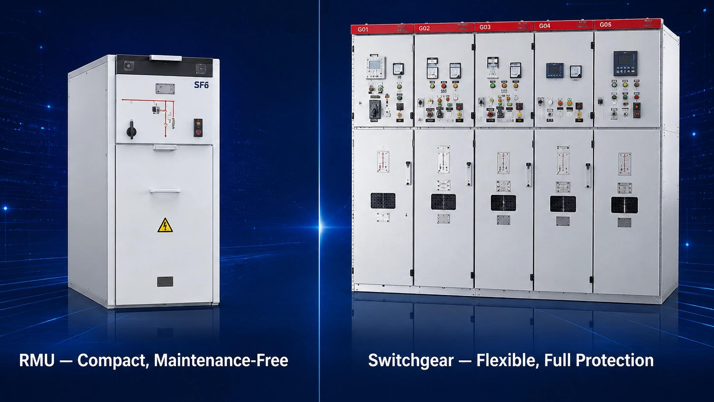 What Is A Ring Main Unit (RMU)? How Is It Different From Standard Switchgear?
