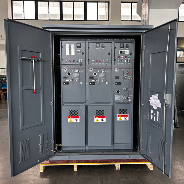 12kV SF6 Ring Main Unit for Medium Voltage Distribution