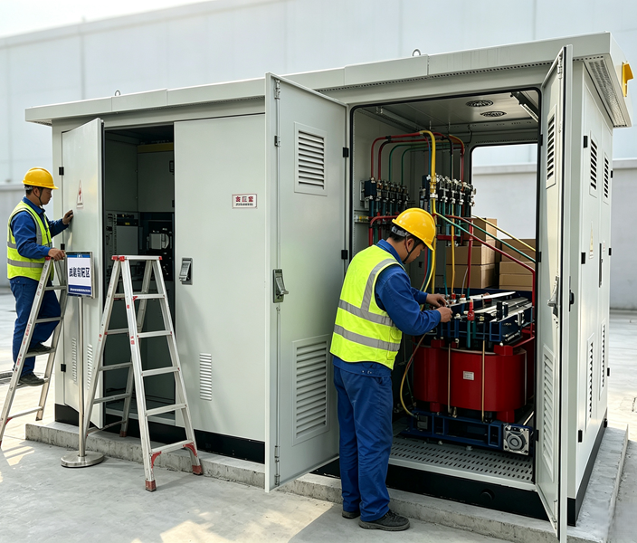 Compact Prefabricated Substation – MV/LV Package Transformer Substation (PTS)